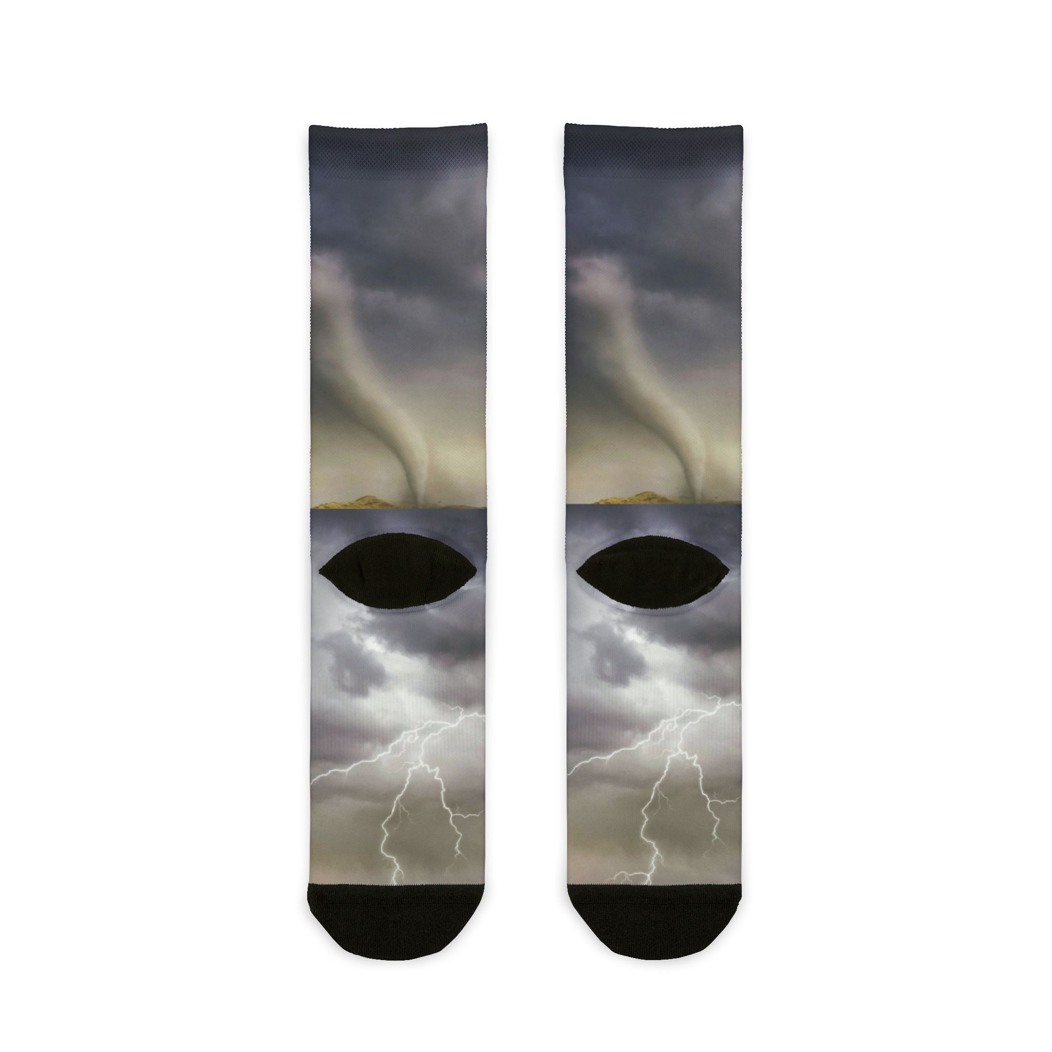 🌪️ Tornado Storm Socks – Twisting Style & All-Day Comfort