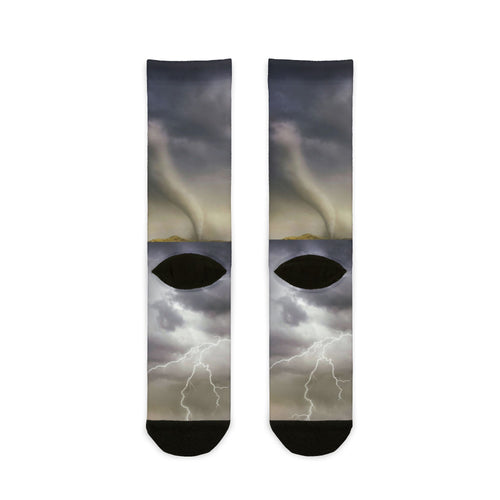 🌪️ Tornado Storm Socks – Twisting Style & All-Day Comfort