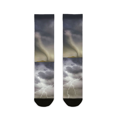 🌪️ Tornado Storm Socks – Twisting Style & All-Day Comfort