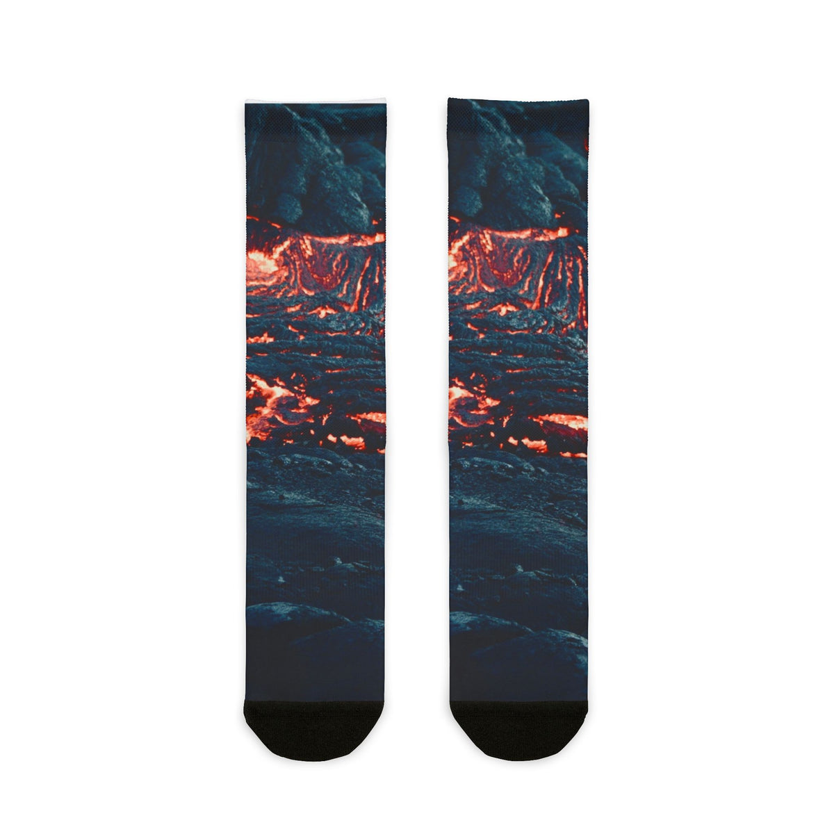🔥 Lava Storm Socks – Bold, Fiery Comfort for Your Feet